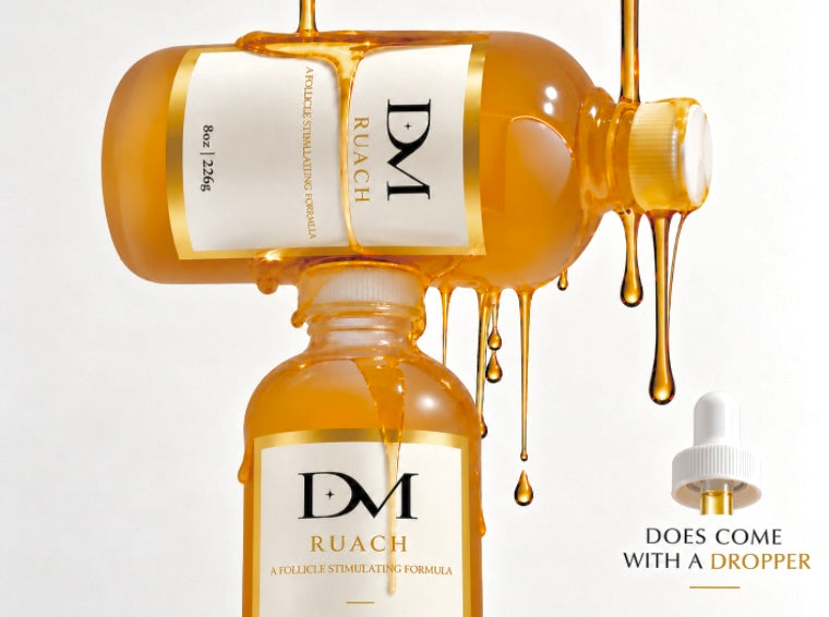Ruach Hair Oil 8oz Deluxe | A Follicle Stimulating Formula