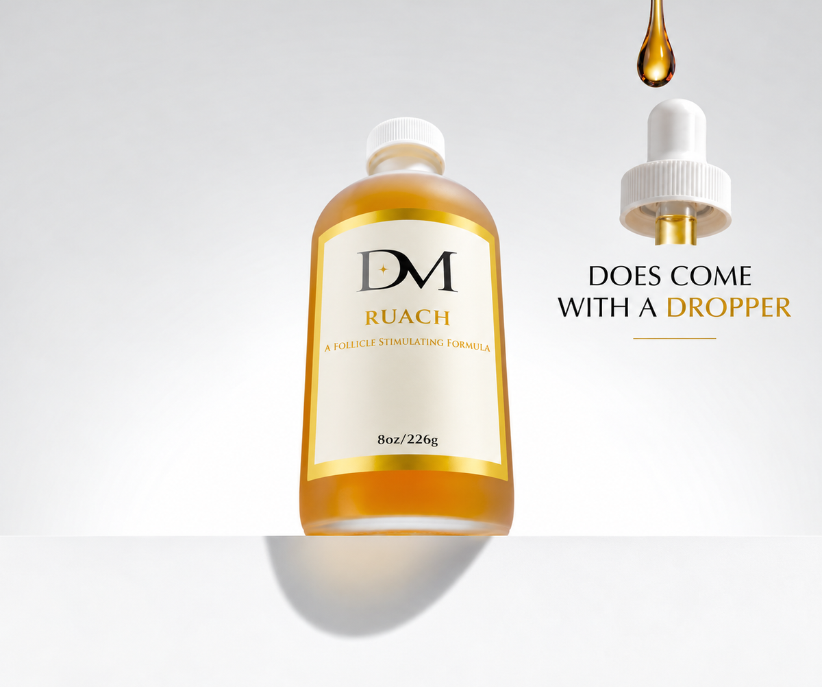 Ruach Hair Oil 8oz Deluxe | A Follicle Stimulating Formula